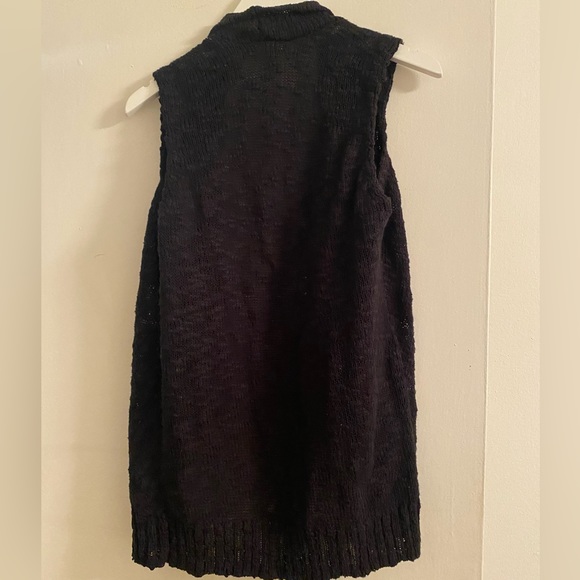 Ecote Black Sweater Vest Size Small - Picture 5 of 5